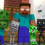 Игра Школа монстров Майнкрафта