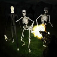 Игра Слендермен: заброшенное кладбище