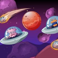 Игра Слизарио: инопланетные змейки