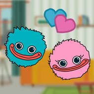 Игра Соедини Хаги и Киси