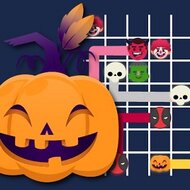 Игра Соедини монстров Хэллоуина