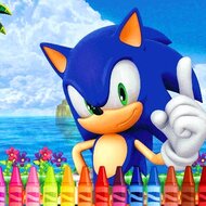 Игра Соник: раскраски