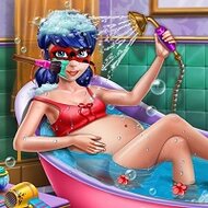 Игра Спа для беременной Леди Баг