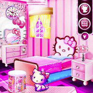 Игра Спальня Хелло Китти