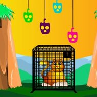 Игра Спасение большого кота