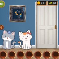 Игра Спасение кошки из комнаты