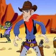 Игра Сражение ковбоя с зомби