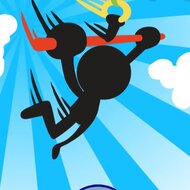 Игра Стикмен на канате