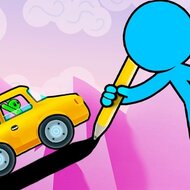 Игра Стикмен нарисуй мост