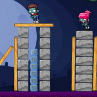 Игра Стрельба из рогатки по зомби