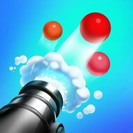 Игра Стрельба мячами из пушки