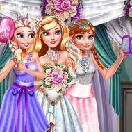 Игра Свадебное селфи принцесс