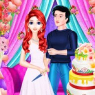 Игра Свадебный торт для Ариэль