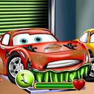 Игра Тачки 3: Молния и Крус на автомойке