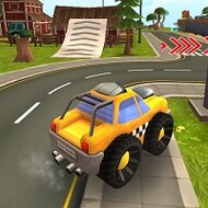 Игра Такси по городу гонки