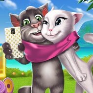 Игра Том и Анжела фото