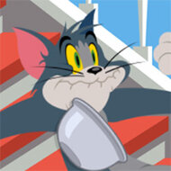 Игра Том и Джерри музыкальная лестница