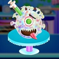 Игра Торт коронавирус