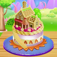 Игра Торт в форме домика
