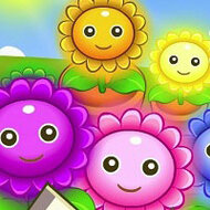 Игра Цветочки: три в ряд