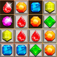 Игра Три в ряд: матч драгоценностей