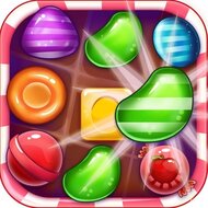 Игра Три в ряд: конфетная сага