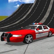 Игра Трюки на полицейской машине