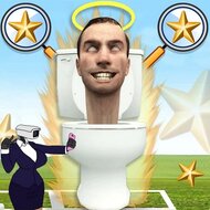 Игра Туалет Скибиди: поиск звезд