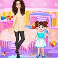 Игра Уборка дома с малышкой Тейлор