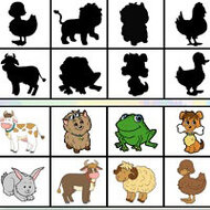 Игра Угадай животных по тени