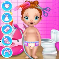 Игра Уход за девочкой Беллой