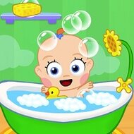 Игра Уход за малышами: Супер-папа