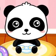 Игра Уход за малышом пандой