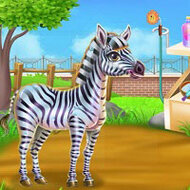 Игра Уход за зеброй