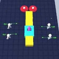 Игра Уничтожение цветных объектов