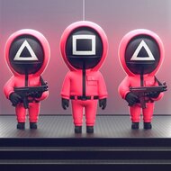 Игра В кальмара печенье