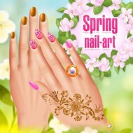 Игра Весенний нейл-арт