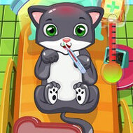 Игра Вылечи котенка