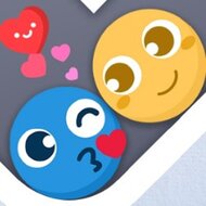 Игра Влюбленные шарики в лабиринте