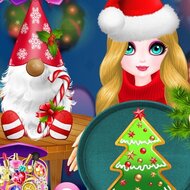 Игра Волшебное Рождество принцесс: сделай сам