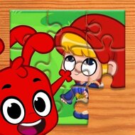 Игра Волшебный питомец Морфл: пазлы