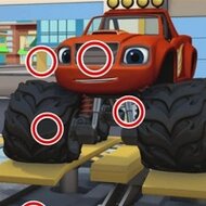 Игра Вспыш и чудо-машинки: 6 отличий