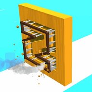 Игра Вырежь фигуры из дерева