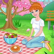 Игра Холодное сердце - на пикнике