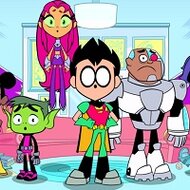 Игра Юные титаны: бег