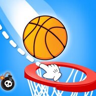 Игра Забрось мяч в сетку