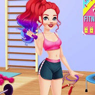 Игра Занятия фитнесом с принцессой