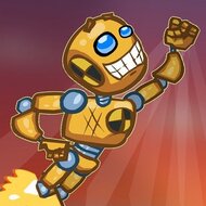 Игра Запуск робота из пушки