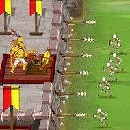 Игра Защита башни от скелетов