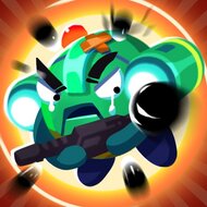 Игра Защита базы от астероидов